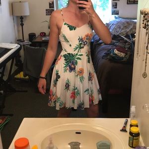 Summer floral dress